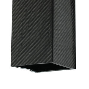 Tube carré en fibre de carbone CFRP 3K sergé haute rigidité personnalisé pour bras robotisé/support de équipement d'automatisation - Product Image 4