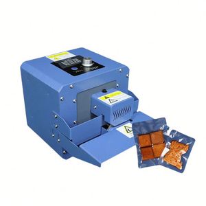 Máquina Selladora Térmica Eléctrica Semiautomática de Acero Inoxidable, Modelo 2025, 5M/MIN, Portátil, para Papel, Alimentos y Bebidas - Product Image 1