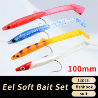 Leurre artificiel en PVC LuteStorm 100 mm/3,7 g, appât dur pour brochet, poisson-chat, sandre, marlin, perche - pêche en eau douce et en eau salée