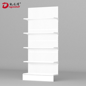 Scaffali per supermercato Dragonshelf negozio di alimentari in legno in acciaio scaffali per cabinofili altri articoli per la conservazione e il supermercato - Product Image 3