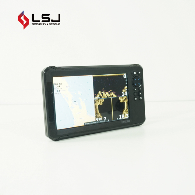 Compact Sonar Imaging Device Trailing Handheld Detection 9" Display High Accuracy IP67 1 Year Warranty 350m Operating Depth