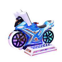 Machine de jeu de course de moto simulateur vidéo pour enfants