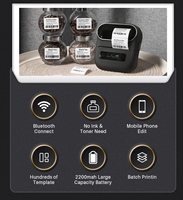 Imprimante d'étiquettes Phomemo M220 Mini imprimante d'étiquettes de codes à barres sans fil Portable Machine d'étiquettes autocollantes pour adresse