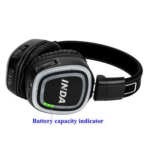 Audífonos Inalámbricos con Sonido Estéreo de Alta Fidelidad para Fiesta Silenciosa, Alcance de 500 Metros, LED, para Club, <span class=keywords><strong>Cine</strong></span>, Eventos-RF890, Audífonos TWS con Cancelación de Ruido - Product Image 4