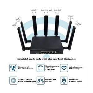 <span class=keywords><strong>Router</strong></span> CPE WIFI Snapdragon X62/X55 WiFi6 de Doble Banda, QoS Mesh, Bloqueo de Banda PCI, Firewall IMEI, VPN, <span class=keywords><strong>Router</strong></span> Industrial de 128+ con 5 Puertos de Red - Product Image 3