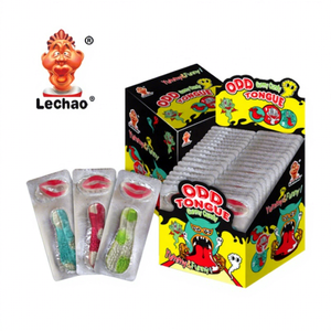 <span class=keywords><strong>Caramelle</strong></span> Gommose Halal a Forma di Lingua del Diavolo, Dolci Giocattoli da Masticare per <span class=keywords><strong>Halloween</strong></span> - Product Image 3