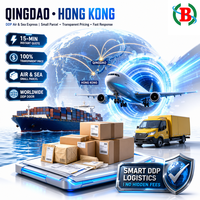 Agent d'expédition DDP LCL Express UPS DHL par voie aérienne et maritime Qingdao Hong Kong Tarifs transparents Réponse rapide Logistique de petits colis