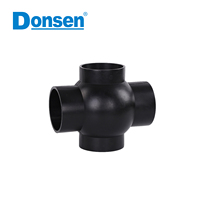 HDPE même plancher Raccords de drainage SKEW CROSS