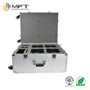 Jiangsu usine <span class=keywords><strong>MFT</strong></span> MFC004 professionnel personnalisé Air aluminium argent mode Flight Case valise ISO9000 Design aluminium Alu Case - Product Image 2