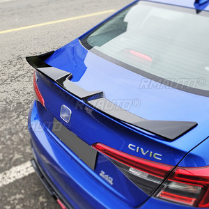 Alerón Trasero para Honda Civic 11ª Gen 2022, Estilo Europeo, Aspecto de Fibra de Carbono, Accesorios para Automóviles - Product Image 5
