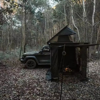ADA OVERLAND Auvent latéral de voiture avec annexe, tente de vestiaire pour pick-up 4x4, auvent de change amovible