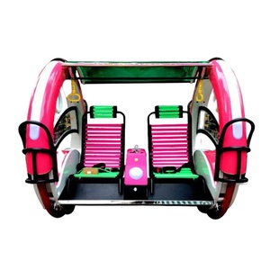 Nuevo Coche Eléctrico Cuadrado Doble para Padres e Hijos con Luces, Equipo de Entretenimiento - Product Image 1