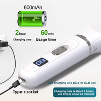 Kit de toilettage pour animaux de compagnie électrique rechargeable multifonctionnel 4 en 1, écologique, faible bruit, tondeuse à poils de chien, tondeuse en acier inoxydable