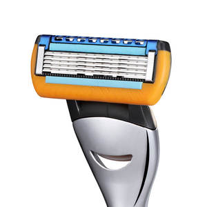 Lame de rasoir à 5 couches pour hommes, 1 pièce, de haute qualité, Compatible avec femmes, soins du visage pour hommes, offre spéciale - Product Image 3