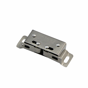 Clip de fixation pour porte en acier inoxydable, type clip-on, pour armoire, placard, rangement, design minimaliste - Product Image 2