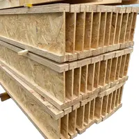 मानक Formwork पाड़ एच गर्डर निर्माण ठोस पाइन Lvlwood सजाना H20 LVL इमारती लकड़ी बीम H20 लकड़ी लकड़ी बीम