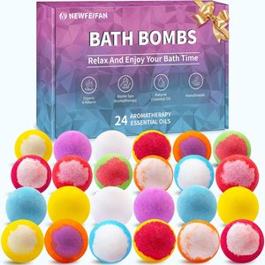 Boule de bain effervescente 100g à ouverture facile, à la poudre d'or et aux cristaux de sel, aux huiles essentielles et au sel marin - Product Image 3