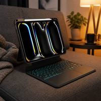 Expédition rapide Compatible avec iPad Pro 13" M5/M4 Clavier de tablette Étui de protection