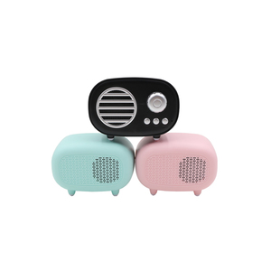 <span class=keywords><strong>Mini</strong></span> Retro altavoces manos libres portátil <span class=keywords><strong>Mini</strong></span> inalámbrico Vintage Bass altavoz - Product Image 2