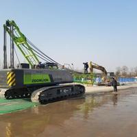 Grue sur chenilles hydraulique ZOOMLION de 75 tonnes, modèle ZCC750H