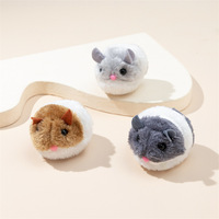 Tirez sur le fil et secouez le mouvement jouet vibrant jouets de souris en peluche