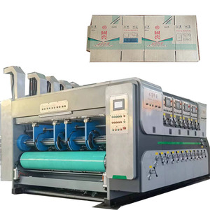 Machine d'impression et de découpe automatique Flexo 2/3/4 couleurs pour carton ondulé, idéale pour la fabrication de boîtes en carton - Product Image 6