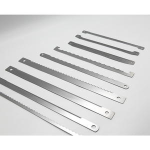 Thép không gỉ lưỡi liềm dao nướng bánh mỳ Slicer lưỡi cắt bánh mì lưỡi Sandwich sóng dao vành đai - Product Image 1