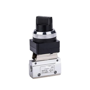 Pneumatic Mechanical Valve MOV-1 MOV-2 MOV-3 Manual Valve Air <b>Switch</b> Control Valve <b>Push</b> <b>Button</b> Momentary - Product Image 1
