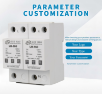 Parafoudre LEIHAO durable 160 kA T1 420 V CA Type 2 sur rail DIN haute performance 2P pour système solaire