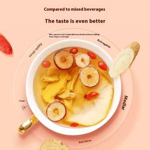 VitalBloomHerb sağlıklı elma Astragalus çay kızlar için ham işlenmiş torbalı <span class=keywords><strong>Ginseng</strong></span> yaprak çay elma zencefil hünnap kırmızı hünnap çay - Product Image 2