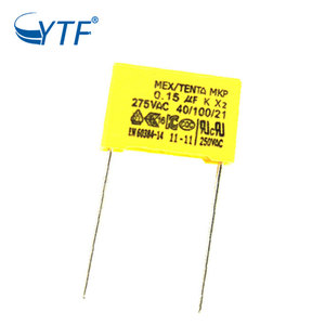 Nhà Máy Giá 154K 275V Tụ <span class=keywords><strong>En132400</strong></span> <span class=keywords><strong>X2</strong></span> Polypropylene An Toàn 1.0Uf - Product Image 4