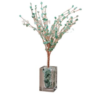 Arbre à Argent en Cristal, Cube de Verre, Cristal Brut, Décoration d'Intérieur, Ornement Feng Shui, Cadeau d'Affaires - Product Image 3