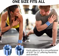 Poids de cheville réglables pour Pilates, Yoga et Sport, 0,5 kg et 1 kg, équipement de fitness lesté, bracelet, legging, sac de sable pour poignet, anneau de pied
