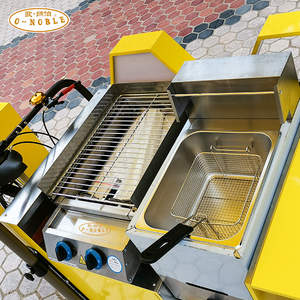 Triciclo para Venta de Comida / Carrito de Snacks Gourmet para <span class=keywords><strong>Hamburguesas</strong></span> - Product Image 2