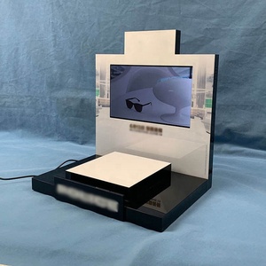 Tùy chỉnh Acrylic VR kính hiển thị đứng thiết bị thông minh màn hình <span class=keywords><strong>LCD</strong></span> Bảng Top hiển thị đứng mỹ phẩm hiển thị giá - Product Image 2