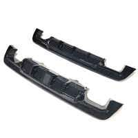 Kualitas tinggi M Pack Gloss hitam serat karbon terlihat MP Diffuser belakang untuk BMW 5 Series E60 2004-2010