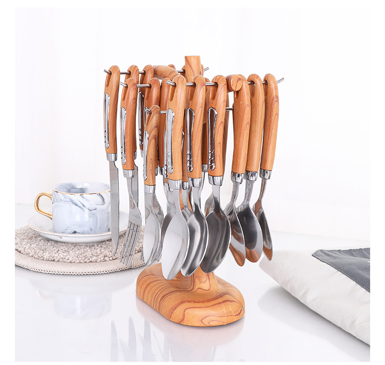 Brown 24-piece set