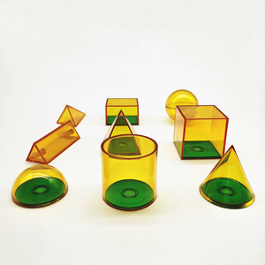 Vui vẻ trẻ em Đồ chơi giáo dục toán học mô hình của hình dạng hình học cho sinh viên - Product Image 2