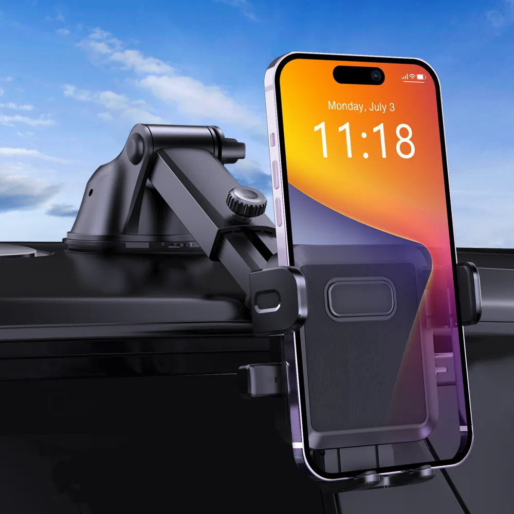 2023 Nieuwkomers Trending Producten Flexibele Mobiele Telefoonhouders Dashboard Mount Voor Universele Auto Telefoon Auto Houder Stand