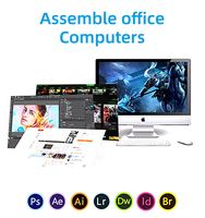 Motherboard Gaming Generasi ke-12 H110/H610/B660/H81 Prosesor Core I3/I5/I7 RAM DDR4 64GB Grafis Terintegrasi Untuk Desktop 2020