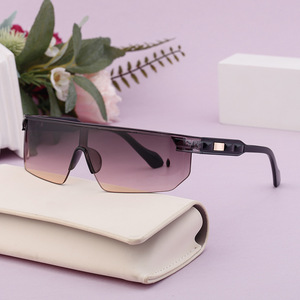 Lunettes de soleil sport unisexes tendance, monture PC, protection UV400, pour le cyclisme en extérieur et utilisation coupe-vent, avec emballage boîte - Product Image 3