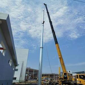 Tòa nhà cao tầng 20 mét chống sét tam giác độc lập tháp chống sét tam giác tháp chống sét - Product Image 4