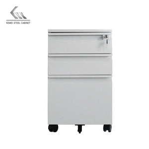 Lưu Trữ Ngăn Kéo Thép Ngăn Kéo Tủ Hồ Sơ Di Động Modular Di Động Kim Loại Nội Thất Văn Phòng Dưới Bàn Tủ - Product Image 3