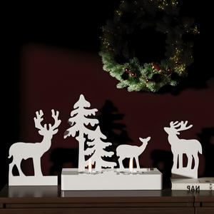 Molde <span class=keywords><strong>de</strong></span> resina para candelabro <span class=keywords><strong>de</strong></span> figura <span class=keywords><strong>de</strong></span> alce, molde <span class=keywords><strong>de</strong></span> silicona para figura <span class=keywords><strong>de</strong></span> árbol <span class=keywords><strong>de</strong></span> Navidad alto y corto - Product Image 3
