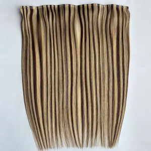 2026 Haiyi Hair Qualité Supérieure Trame <span class=keywords><strong>XO</strong></span> sans colle, sans ruban adhésif ni couture, peut être coupée, rangée de perles discrète - Product Image 2