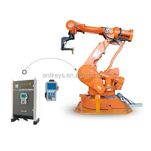 Industrial Manipulator CNC System 6 axis Robot Buffing And Polishing Machine For Faucet Valve