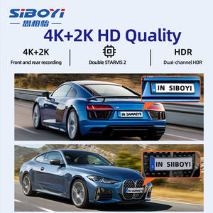 Cámara para Auto 4K con WiFi, Grabación Delantera y Trasera, Visión Nocturna, Grabación en Bucle, Pantalla IPS de 3 Pulgadas, Sensor G, Compatible con Tarjetas TF de hasta 128GB, OEM - Product Image 2