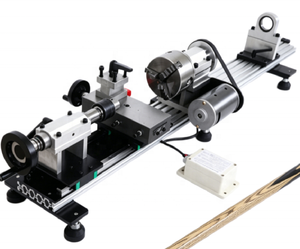 Machine à tarauder manuelle portable pour queues de billard, à vitesse variable horizontale, pour la <span class=keywords><strong>réparation</strong></span> des pointes et des cœurs filetés des queues de snooker et de billard - Product Image 1
