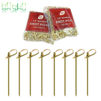 Ecologische bamboe spiesjes voor BBQ, satay en fruit