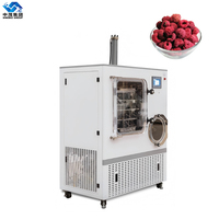 0,5m² In-situ vacuümvriesdroger siliconenolie verwarming PLC automatische voedsel- en fruitlyofilisatie-apparatuur